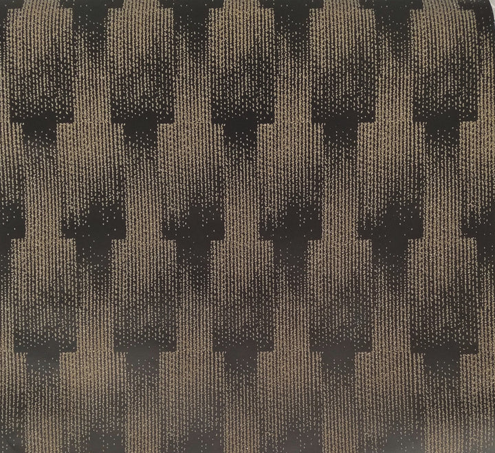Flapper Black Wallpaper by Antonina Vella Antonina Vella Deco Covers about 60.8 square feet 27-in by 27-ft long roll Unpasted 25.25 - Fabric Carolina -