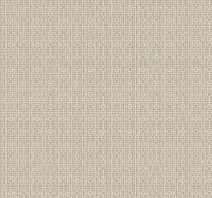 Deco Screen Beige Wallpaper by Antonina Vella