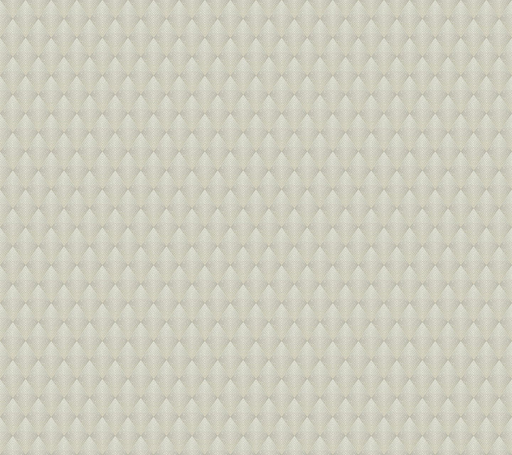 Club Diamond Beige Wallpaper by Antonina Vella Antonina Vella Deco Covers about 60.8 square feet 27-in by 27-ft long roll Unpasted 24 - Fabric Carolina -