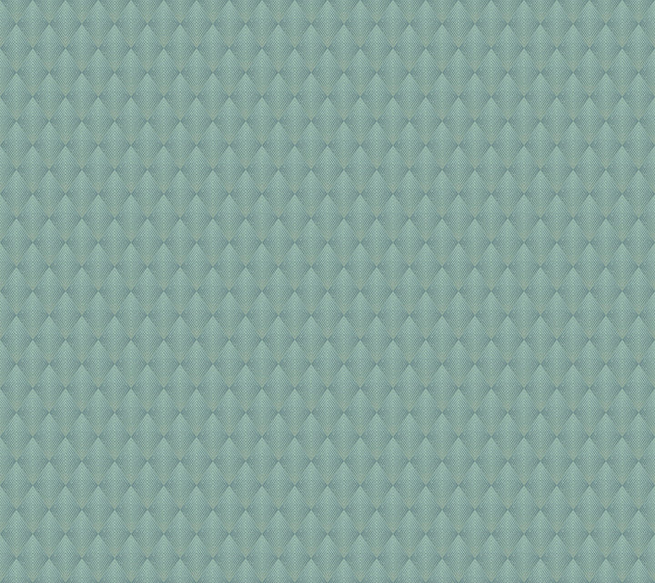 Club Diamond Blue Wallpaper by Antonina Vella Antonina Vella Deco Covers about 60.8 square feet 27-in by 27-ft long roll Unpasted 24 - Fabric Carolina -