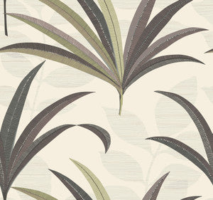 El Morocco Palm Beige Wallpaper by Antonina Vella