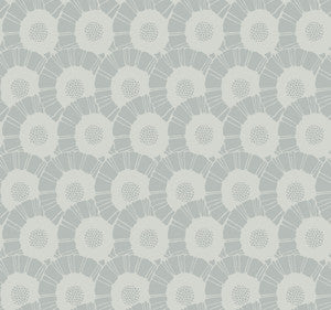 Coco Bloom Metallic Wallpaper by Antonina Vella