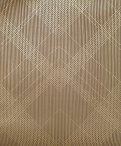 Jazz Age Brown Wallpaper by Antonina Vella