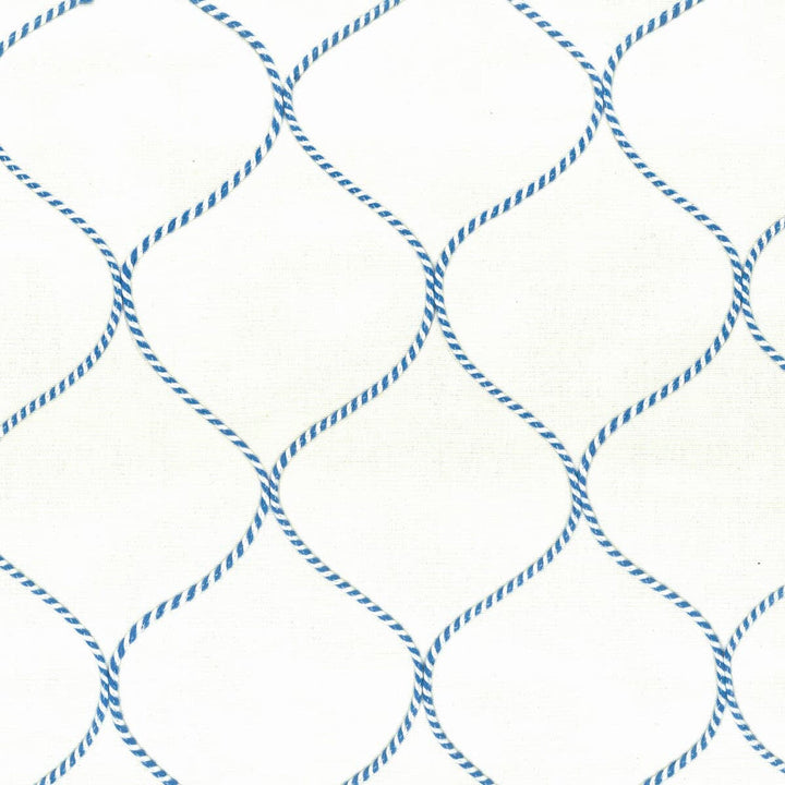 Cable 1 Denim by Stout Designer Fabric COMFORTABLE LIVING DENIM/NAVY 100%COT INDIA Horizontal: 4.5 and Vertical: 5.5 54 in - Swanky Fabrics -