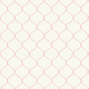 Cable 2 Pink by Stout Fabric