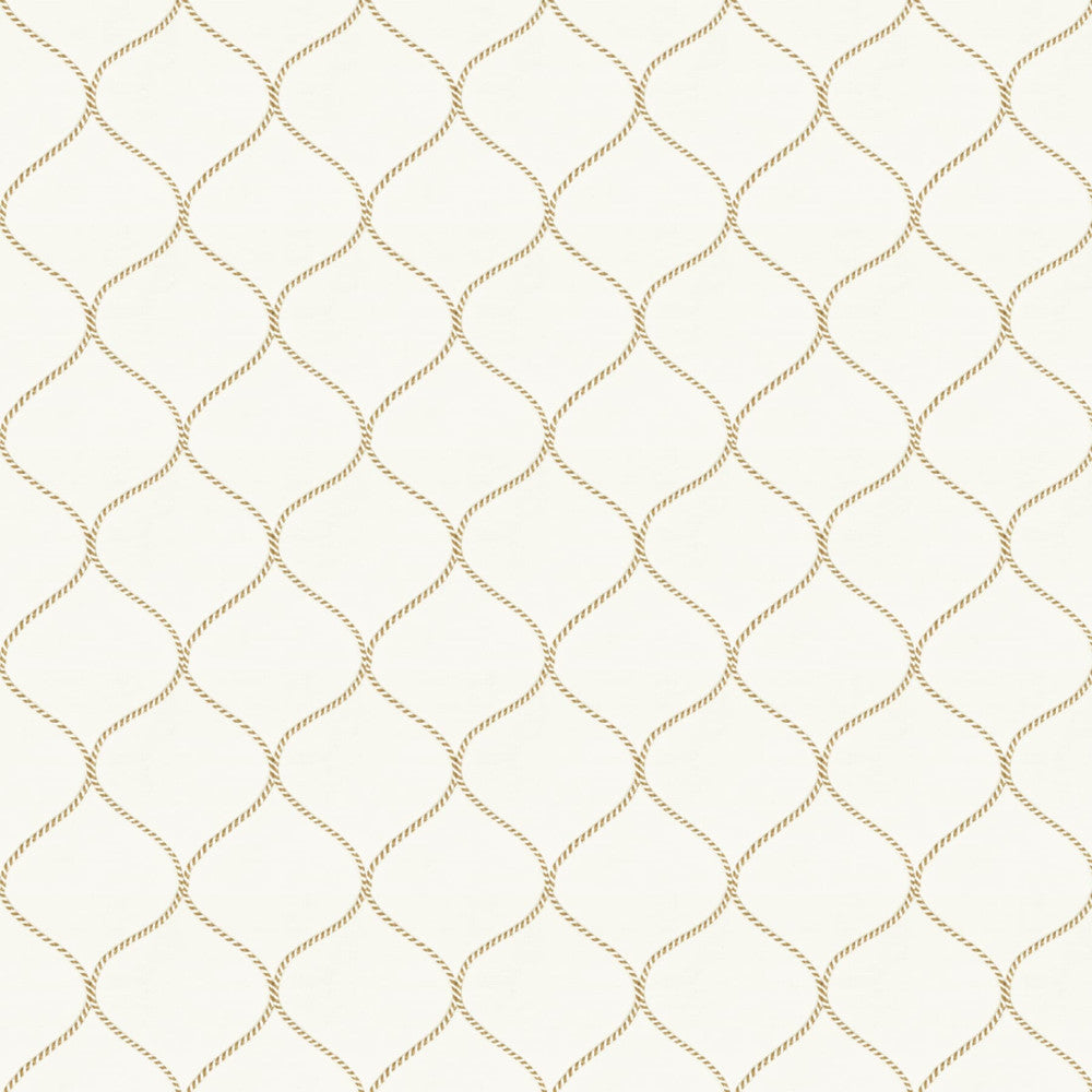 Cable 4 Camel by Stout Fabric RAINBOW LIBRARY CHARDONNAY/CARAMEL 100%COT INDIA Horizontal: 4.5 and Vertical: 5.5 54 in - Fabric Carolina -