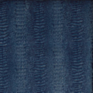 Cable Blue 09 by Norbar Fabric EXOTIC 95% POLYESTER / 5% COTTON SPAIN 25"V - 6 1/2"H 55 - Fabric Carolina -