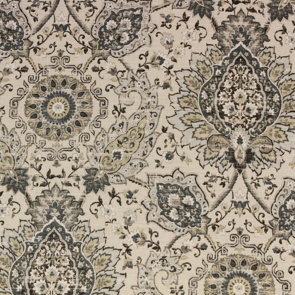 Cadogan Mica by Richloom Fabric See sample 55% Linen, 45% Raylon USA or Imported 12K </p><p>Repeat: V27" x H13.5" 56" - Fabric Carolina -