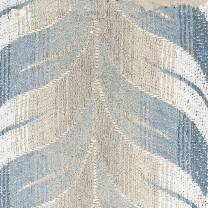 Cahoots 1 Blueberry by Stout Designer Fabric LIVING IS EASY BREEZE/SKY 73%SVI 27%POL USA MARTINDALE WEAR TEST (25 000 CIRCULAR RUBS) Horizontal: 3.500 and Vertical: 7.000 58 in - Swanky Fabrics -