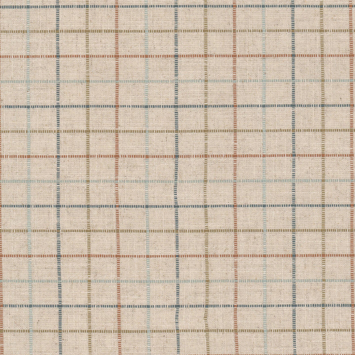 Calais 3 Paprika by Stout Fabric RAINBOW LIBRARY GINGER/POPPY 33%POL 33%COT 17%SVI 17%LIN INDIA Horizontal: 3.750 and Vertical: 3.750 55 in - Fabric Carolina -