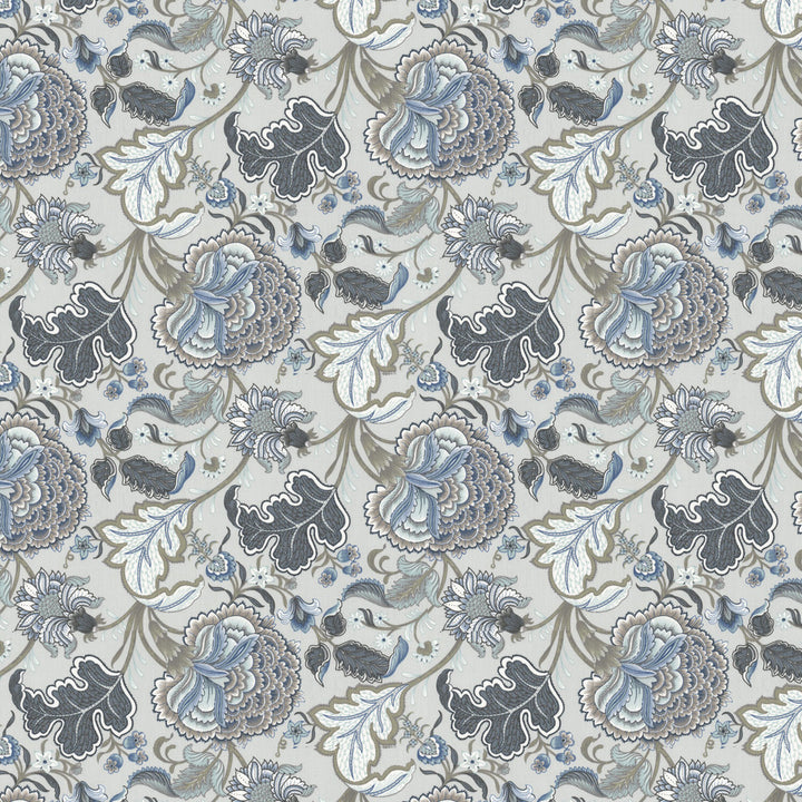 Caledonia 1 Haze by Stout Fabric Stout Fabric Caledonia 1 HazeFabric COMFORTABLE LIVING MOONSTONE/NAVY 59%COT 41%POL CHINA </p><p>Repeat: H: 28.000, V: 24.500 55 in - Fabric Carolina -