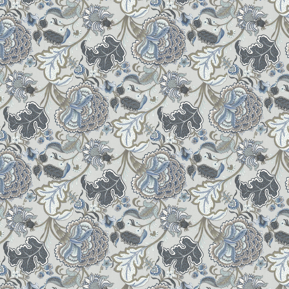 Caledonia 1 Haze by Stout Fabric Stout Fabric Caledonia 1 HazeFabric COMFORTABLE LIVING MOONSTONE/NAVY 59%COT 41%POL CHINA </p><p>Repeat: H: 28.000, V: 24.500 55 in - Fabric Carolina -