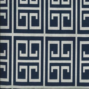 Caliber Navy by Norbar Fabric Color/NAVY 75% COTTON 25% POLYESTER CHINA 25,000 WYZENBEEK 5"V 5"H 57 - Fabric Carolina -