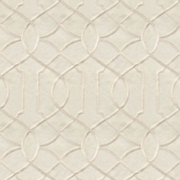 Callahan 4 Chamois by Stout Fabric Color My Window Embroidery/Snow 60% Cotton 40% Polyester Viscose Embroidery INDIA Horizontal: 5.25 and Vertical: 9.25 52 in - Fabric Carolina -