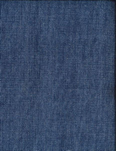 Calvert Indigo 424 by Norbar Designer Fabric LINCHEX 100% LINEN INDIA 54 - Swanky Fabrics -