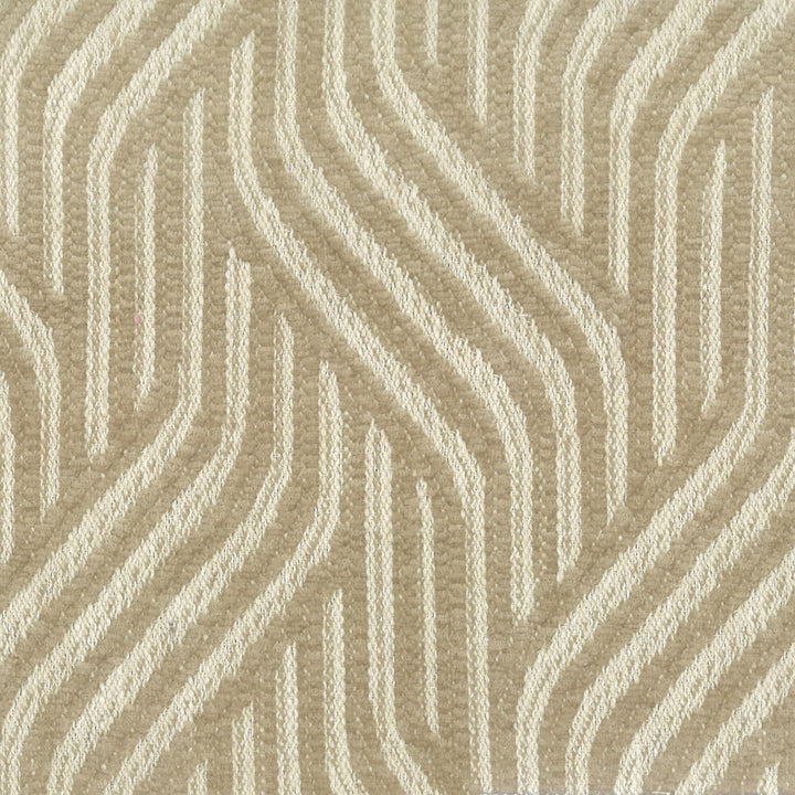 Camaro 1 Beige by Stout Fabric COMFORTABLE LIVING BEIGE/TAUPE 95%POL 5%LIN CHINA FLAME RETARDANT-N.F.P.A. 701 SMALL SCALE Horizontal: 4.750 and Vertical: 5.500 56 in - Fabric Carolina -