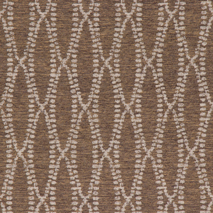 Camber Umber by Bella-Dura Designer Fabric  100% BELLA DURA POLYOLEFIN USA 70000 H: 3.5'' V: 7.5'' 55.5''  - Swanky Fabrics -