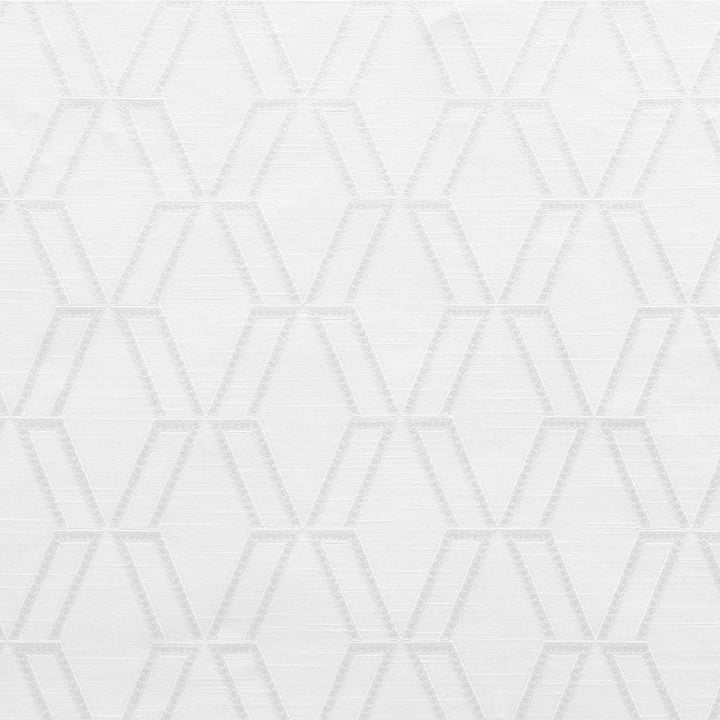 Cambridge A Pure White by Europatex Fabric Cambridge 100% Polyester 5" H, 5" V 110.00 inches - Fabric Carolina -