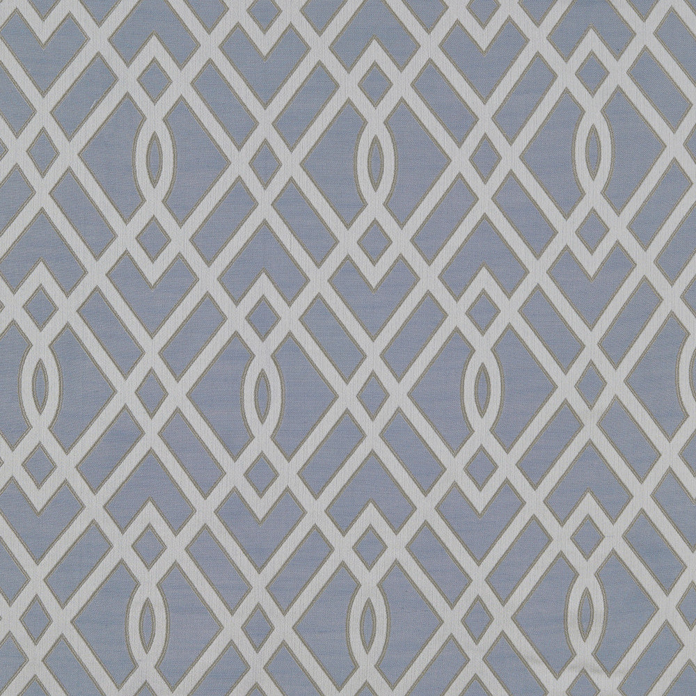 Cambridge C Blue by Europatex Fabric Cambridge 100% Polyester 7.5" H, 14" V 110.00 inches - Fabric Carolina -