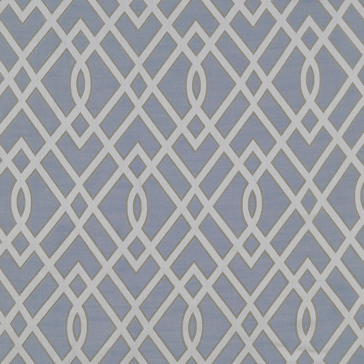 Cambridge C Blue by Europatex Fabric Cambridge 100% Polyester 7.5" H, 14" V 110.00 inches - Fabric Carolina -