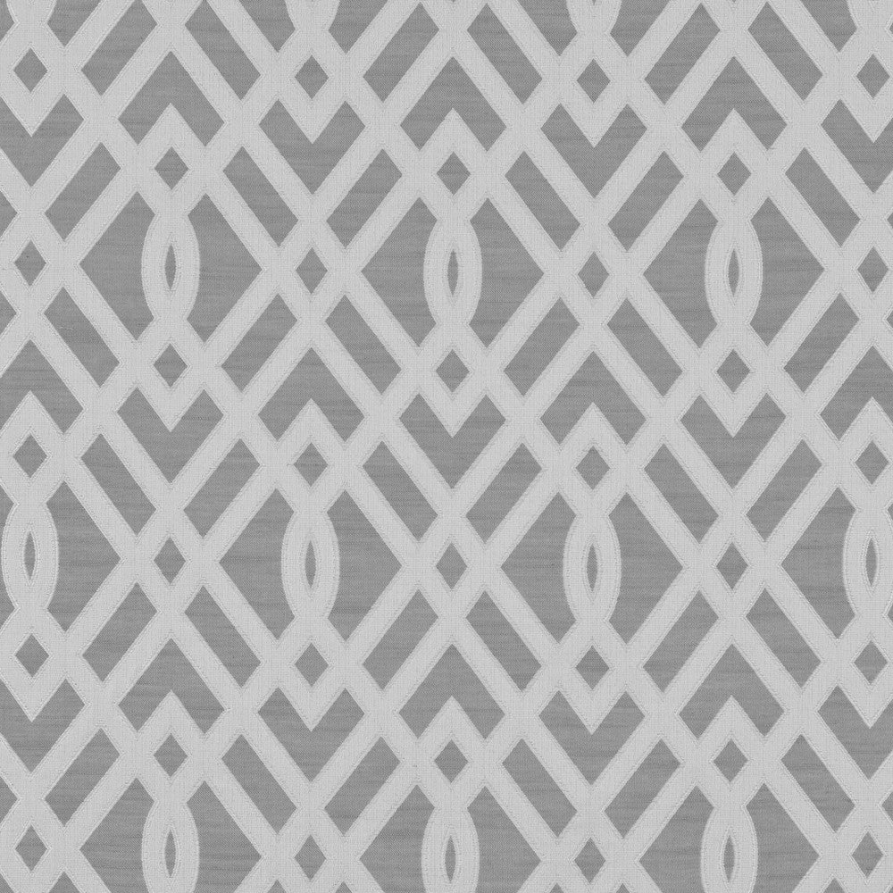 Cambridge C Gray by Europatex Fabric Cambridge 100% Polyester 7.5" H, 14" V 110.00 inches - Fabric Carolina -
