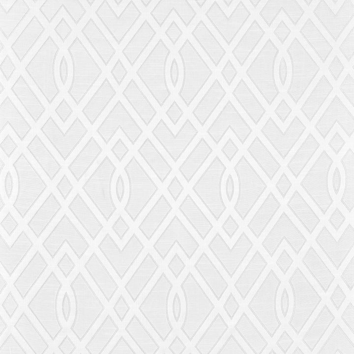 Cambridge C Pure White by Europatex Fabric Cambridge 100% Polyester 7.5" H, 14" V 110.00 inches - Fabric Carolina -