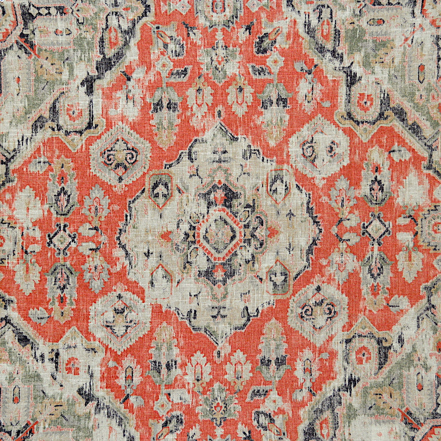 Cameroon Shiraz by Magnolia Fabric See sample 55 Linen 45 Viscose KOREA 12,000 </p><p>Repeat: Horizontal: 27.00 and Vertical: 26.13 54" - Fabric Carolina -