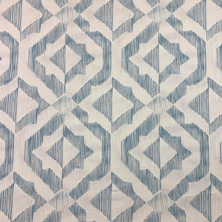 Campbell Azure by Magnolia Fabric - 100% Cot India 10000 Horizontal: 13.5 and Vertical: 13.5 54 - Fabric Carolina -