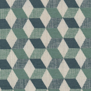 Candlewood 2 Teal by Stout Fabric