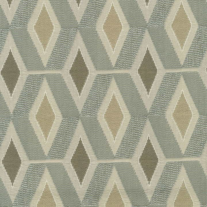 Mod 31 Cloud by ABBEYSHEA Fabric 100% Polyester China 27,000 Double Rubs (Wyzenbeek) </p><p>Repeat: Horizontal: 4.5" (114 cm) Up the Roll and Vertical: 3.25" (8.2 cm) Across the Roll 54" (137 cm) - Fabric Carolina -