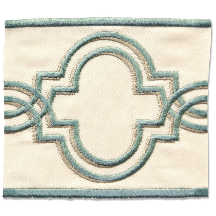Cannes 2 Porcelain by Stout Trim NEW WORLD TAPES & BORDERS 65%COT 35%SVI CHINA </p><p>Repeat: 0 3.38 in - Fabric Carolina -