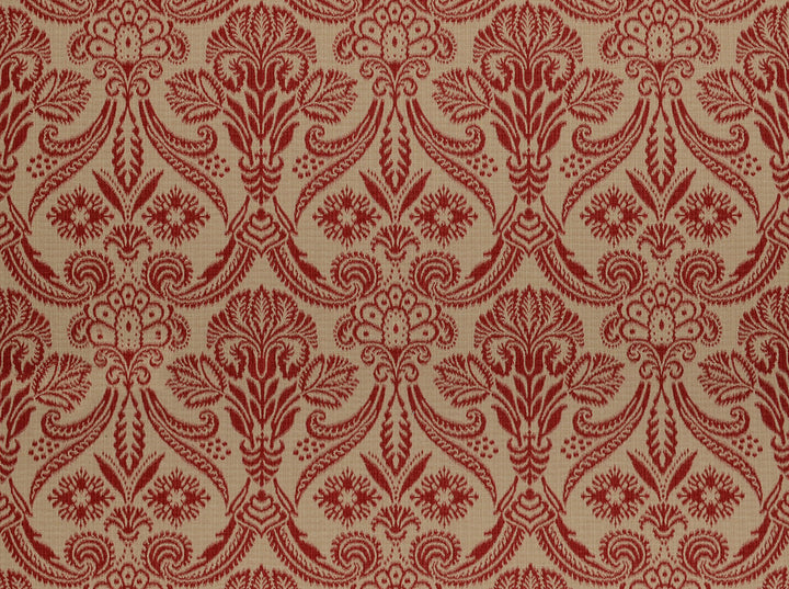 Canterbury 137 Antique Red by Covington Fabric 58% COTTON/42% POLYESTER Turkey 35000 Horizontal: 13.9 and Vertical: 13.86 55 - Fabric Carolina -
