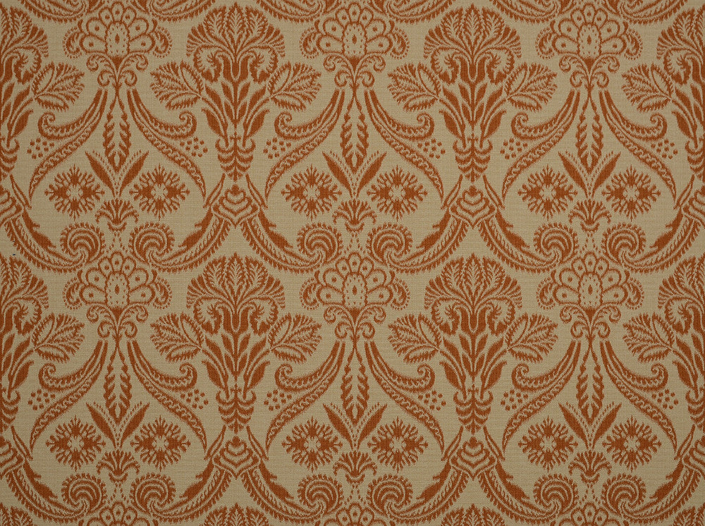 Canterbury Persimmon 318 by Covington Fabric 58% COTTON/42% POLYESTER TUR 35000 Horizontal: 13.9 and Vertical: 13.86 55 - Fabric Carolina -