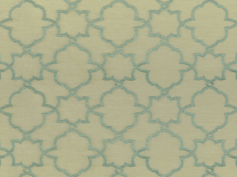 Carlton Spa 592 by Covington Fabric BASE CLOTH: 86% POLYESTER/14% COTTON; EMBROID India Horizontal: 11 and Vertical: 12.25 54 - Fabric Carolina -