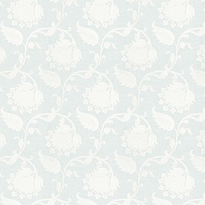 Carytown 2 Mineral by Stout Fabric RAINBOW LIBRARY SPRAY/SHORELINE 100%COT %VEMB INDIA Horizontal: 13.375 and Vertical: 15.125 53 in - Fabric Carolina -