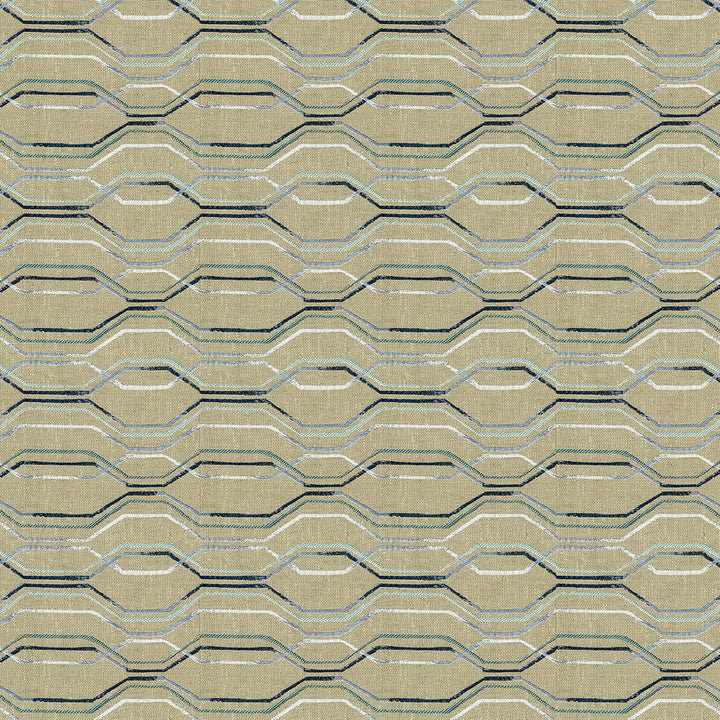 Linville 34 Capri by ABBEYSHEA Fabric 96% Polyester, 4% Linen China 29,000 Double Rubs (Wyzenbeek) </p><p>Repeat: Horizontal: 6.8" (17.3 cm) Up the Roll and Vertical: 6.8" (17.3 cm) Across the Roll 56" (142 cm) - Fabric Carolina -