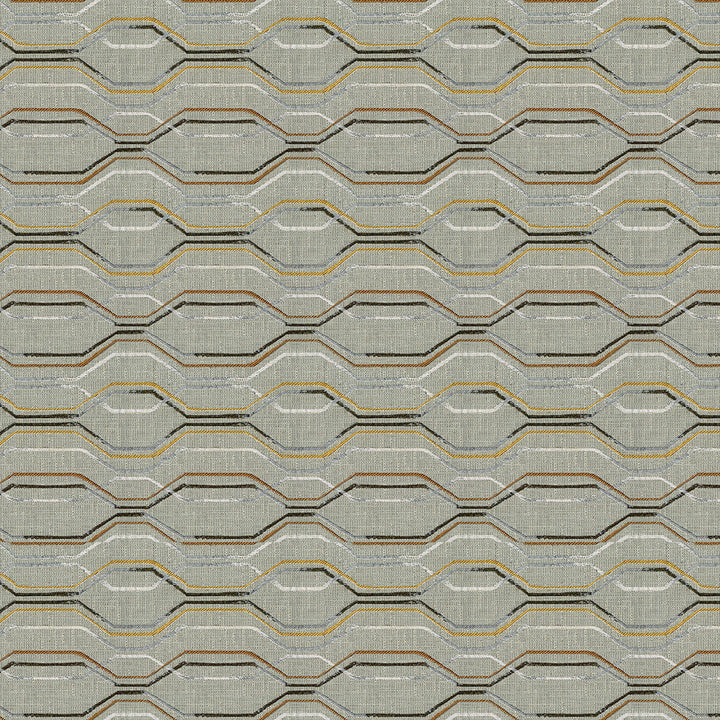 Linville 8003 Flint by ABBEYSHEA Designer Fabric 96% Polyester, 4% Linen China 29,000 Double Rubs (Wyzenbeek) </p><p>Repeat: Horizontal: 6.8" (17.3 cm) Up the Roll and Vertical: 6.8" (17.3 cm) Across the Roll 56" (142 cm) - Swanky Fabrics -