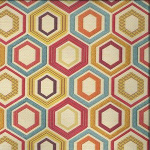 Casper Carnival 032 by Norbar Fabric See Sample 100% POLYESTER CHINA UFAC 1, CALIFORNIA BULLETIN 117 </p><p>Repeat: Horizontal: 7" and Vertical: 4 1/2" 55 - Fabric Carolina -