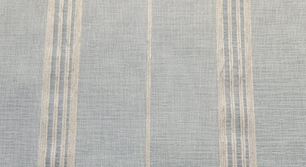 Casper Ivory by Norbar Fabric SHEER MADNESS 100% POLYESTER CHINA 3 1/2"H 118 - Fabric Carolina -