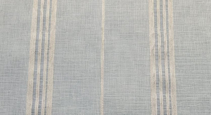 Casper Ivory by Norbar Fabric SHEER MADNESS 100% POLYESTER CHINA 3 1/2"H 118 - Fabric Carolina -