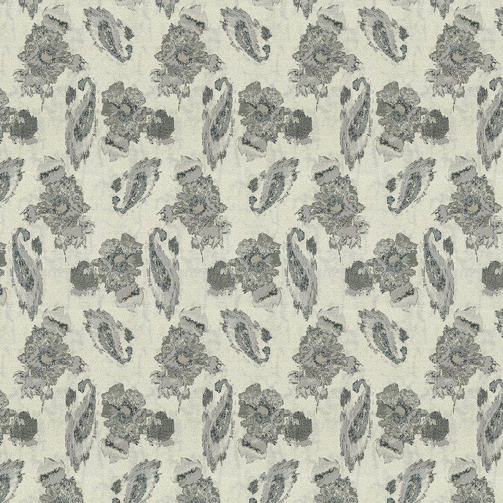 Catalonia 97 Wales Grey by ABBEYSHEA Fabric 60% Polyester
40% Viscose TR 65,000 Double Rubs (Wyzenbeek) </p><p>Repeat: Horizontal: 6.8 in. (17.272 cm) up the roll and Vertical: 14.2 in. (36.068 cm) across the roll 55 in. (140 cm) - Fabric Carolina -