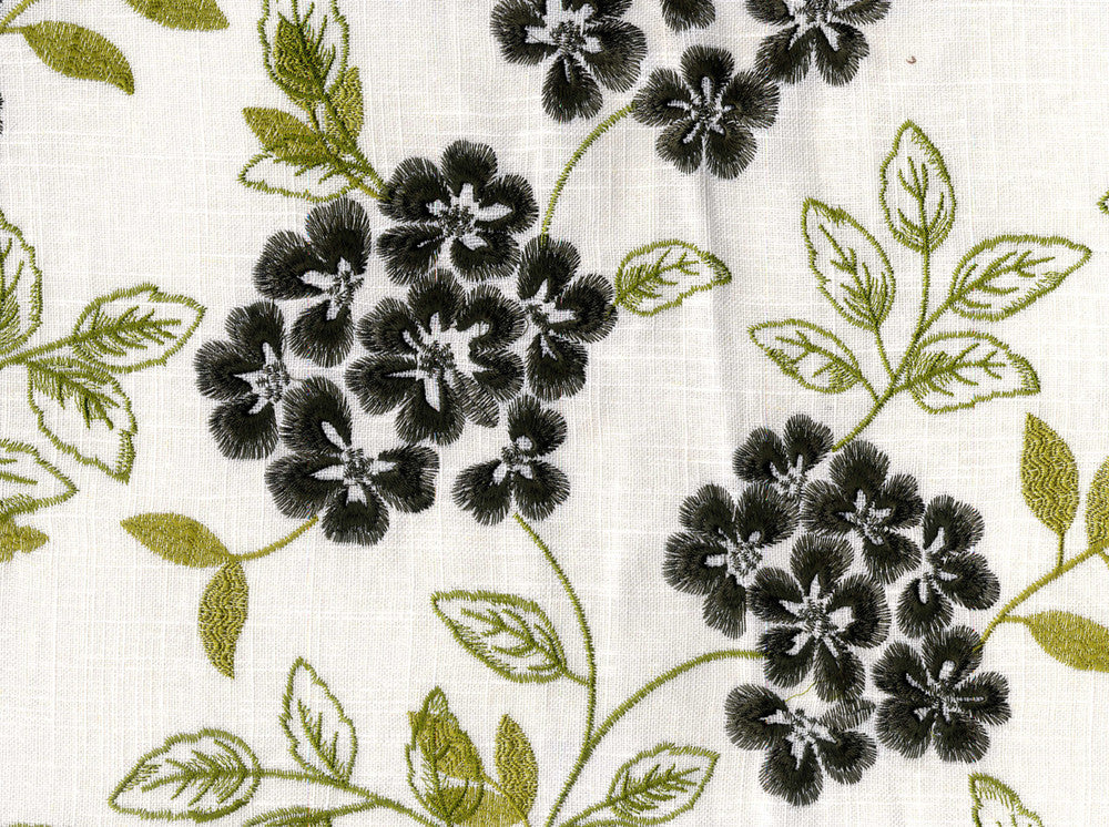 Hl Catalina Jasper 230 by Heirloom Fabric MUST BUY 15 YARDS MINIMUM 55% Linen 45% Viscose China - H: 13", V: 15.7" 54" - Fabric Carolina - Heirloom