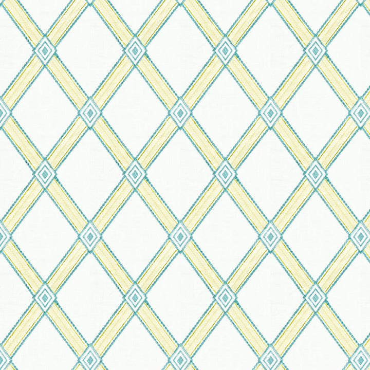 Catchy 2 Jasmine by Stout Designer Fabric COLOR MY WINDOW SPA/SHORELINE 73%COT 27%POL %VEMB INDIA FLAME RETARDANT-U.F.A.C. CLASS 1 FLAME RETARDANT-N.F.P.A. 260A CLASS 1 CATB 117-2013 WYZENBEEK 30 000 DOUBLE RUB WEAR TEST (HEAVY DUTY) Horizontal: 6.75 and Vertical: 9.25 53.63 in - Swanky Fabrics -