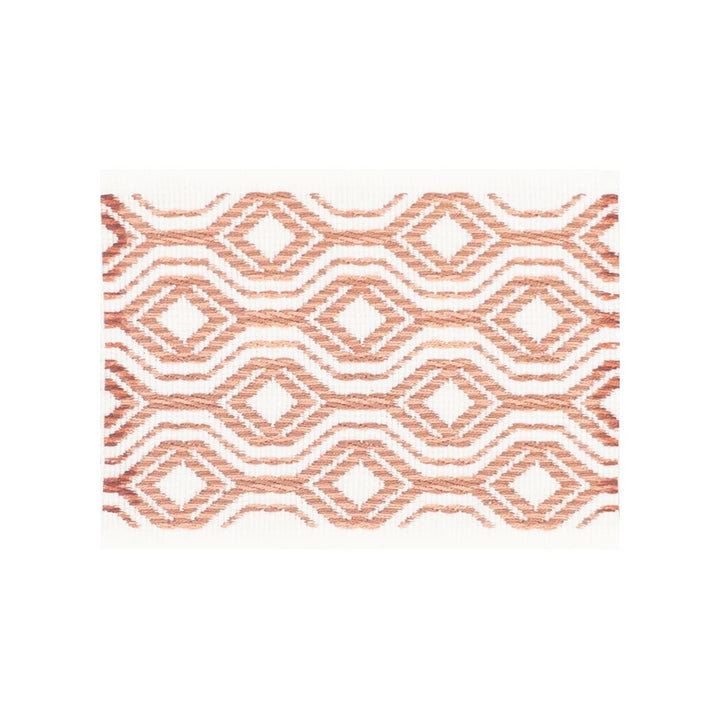 Cathy Tape 2 Rosebud by Stout Trim Stout Trim Cathy Tape 2 RosebudTrim ALLURE TRIM 100%SVI TURKEY </p><p>Repeat: H: 1.500, V: 0.000 3 in - Fabric Carolina -