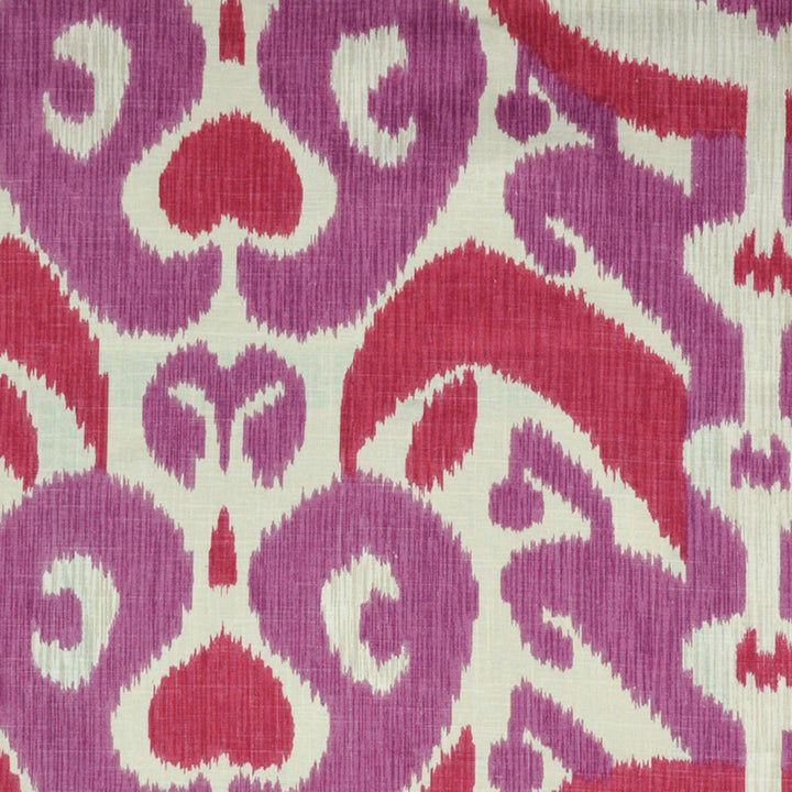 Cherokee # 001 Begonia by Maxwell Fabric 55% LINEN 45% RAYON CHINA </p><p>Repeat: Horizontal: and Vertical: V&H-27 54" - Fabric Carolina -