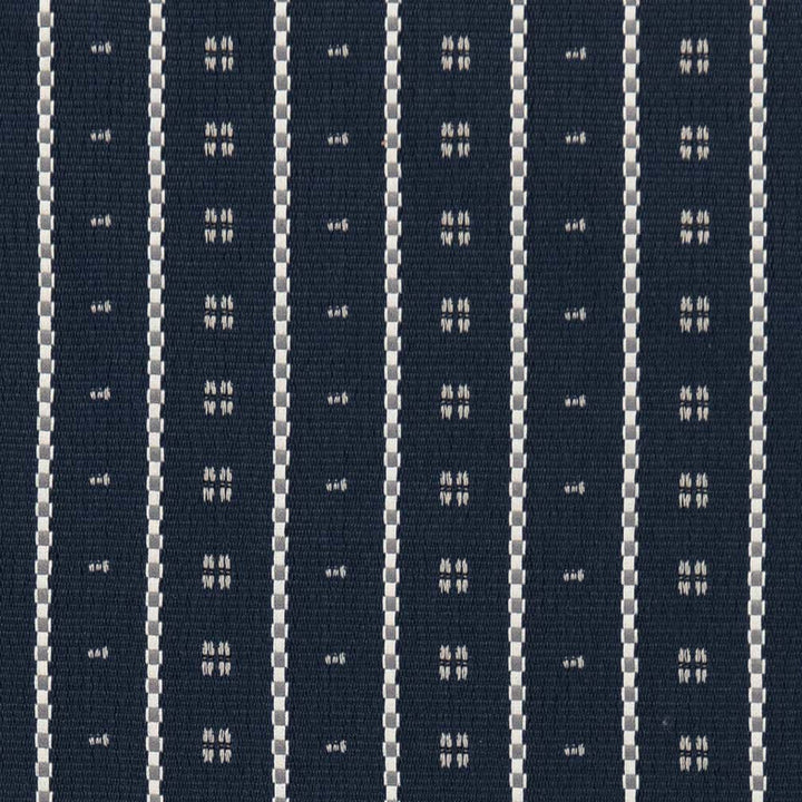 CB600-216 by Charlotte Designer Fabric Shades of Navy 100% Polyester Asia Exceeds 30,000 Wyzenbeek Rubs </p><p>Repeat: Horizontal 3" x Vertical 1.5" 54 Inches - Swanky Fabrics -