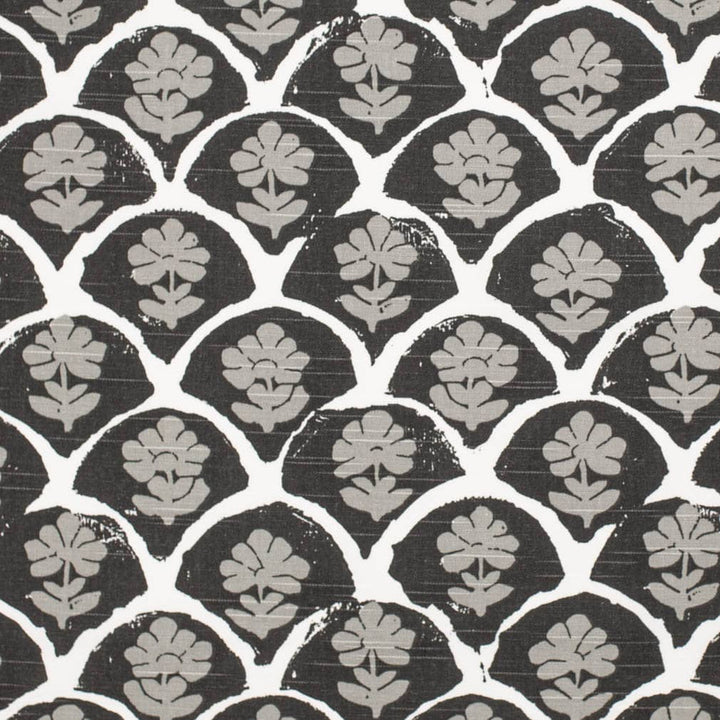 CB600-236 by Charlotte Fabric Shades of Onyx 100% Cotton USA Exceeds 54,000 Wyzenbeek Rubs (Heavy Duty) Horizontal 13.5" x Vertical 12.5" 54 Inches - Fabric Carolina -