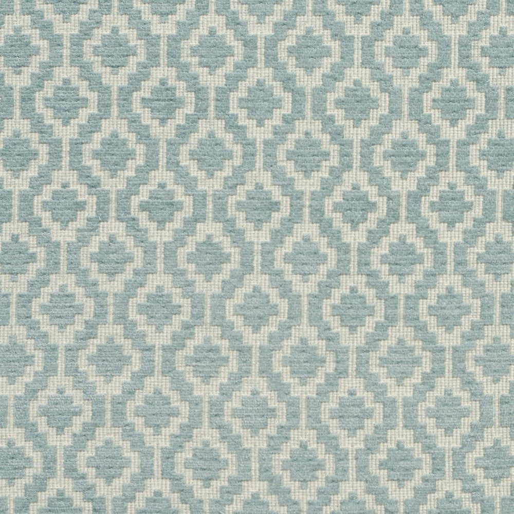 CB700-207 by Charlotte Designer Fabric Shades of Teal 100% Woven Polyester Asia Exceeds 90,000 Wyzenbeek Rubs (Heavy Duty) </p><p>Repeat: Horizontal: 1.5" x Vertical: 1.5" 54 Inches - Swanky Fabrics -