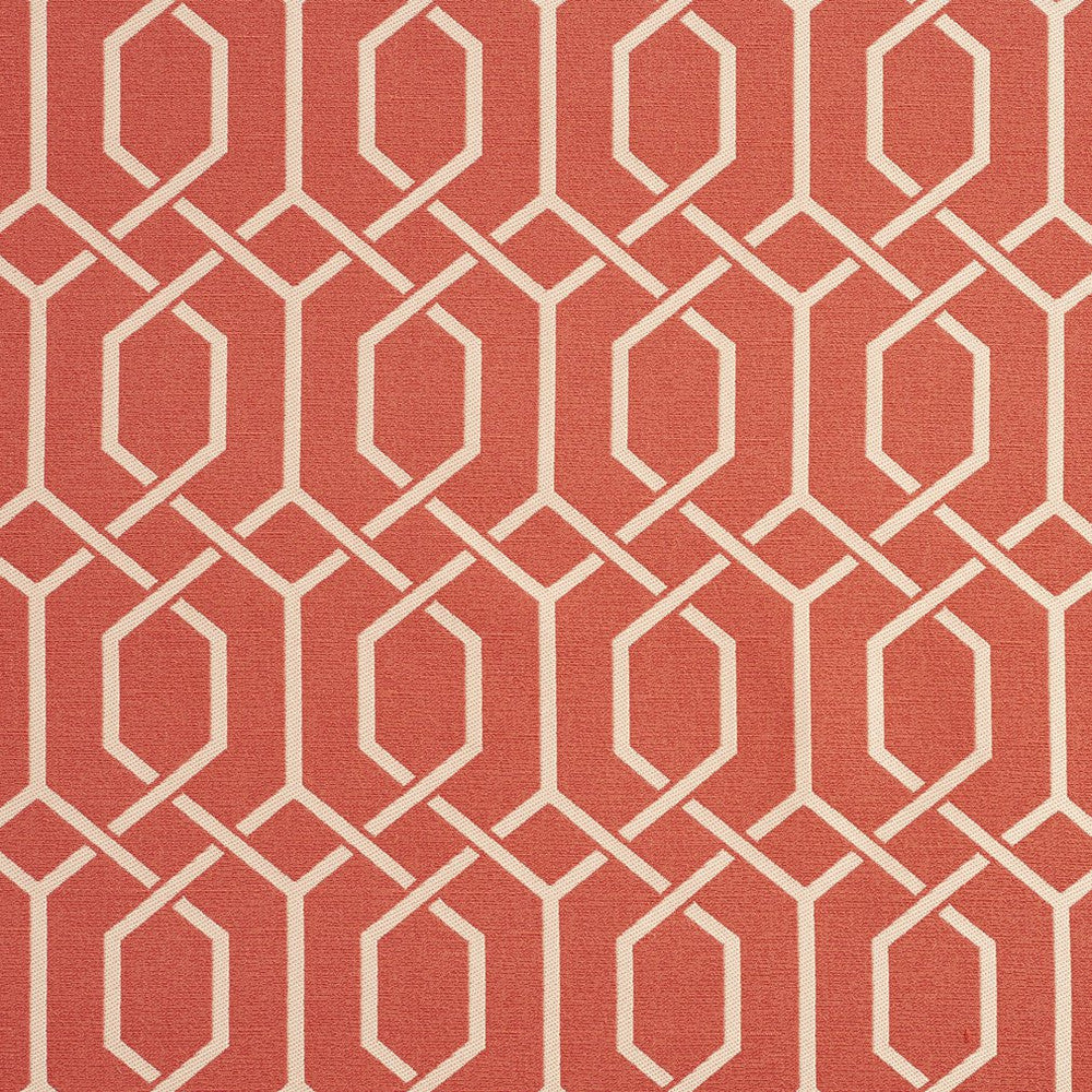 CB700-217 by Charlotte Designer Fabric Shades of Coral 100% Woven Polyester Asia Exceeds 60,000 Wyzenbeek Rubs (Heavy Duty) </p><p>Repeat: Horizontal: 3.5" x Vertical: 4" 54 Inches - Swanky Fabrics -