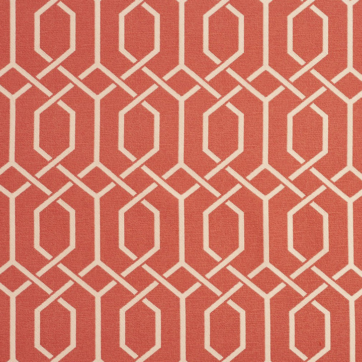 CB700-217 by Charlotte Fabric Shades of Coral 100% Woven Polyester Asia Exceeds 60,000 Wyzenbeek Rubs (Heavy Duty) Horizontal: 3.5" x Vertical: 4" 54 Inches - Fabric Carolina -